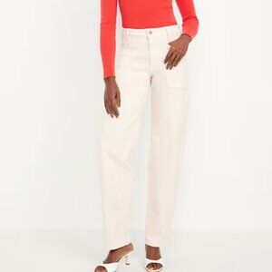 High-Waisted OG Loose Utility Jeans PETITE